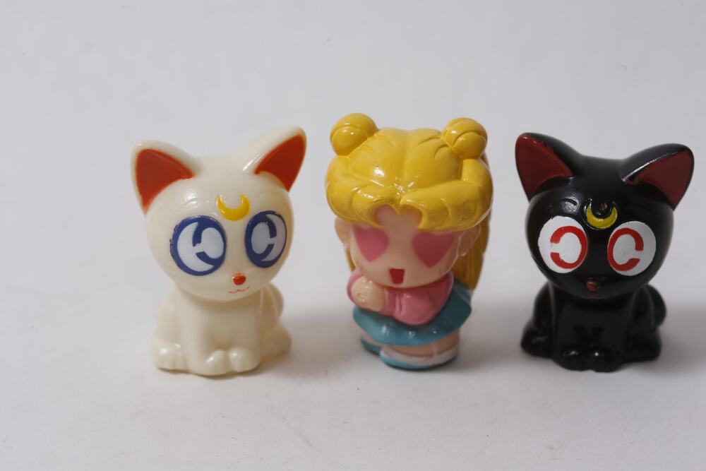 1990s Sailor Moon Artemis Luna Japan Exclusive Figure Lot ~ 260817-WH 1003